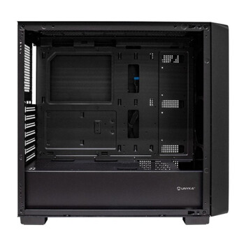 Torre PC Caja ATX UNYKAch Revelat Madeira Black, Cristal Templado, USB 3.0/Type-C, Soporte GPU 425mm