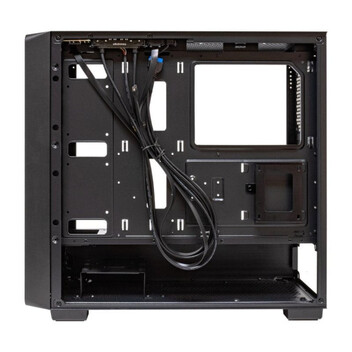 Torre PC Caja ATX UNYKAch Revelat Madeira Black, Cristal Templado, USB 3.0/Type-C, Soporte GPU 425mm