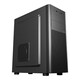 Torre PC Caja UNYKAch ATX UK8026 Negra/Midi Tower/USB-C/Audio HD/Soporte 5 Discos/ATX-MATX-ITX