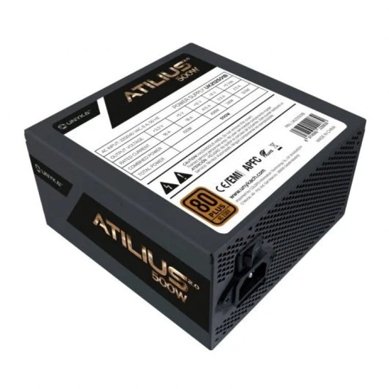 Abysm Atilius 2.0 Black 500W 80 Plus Bronze