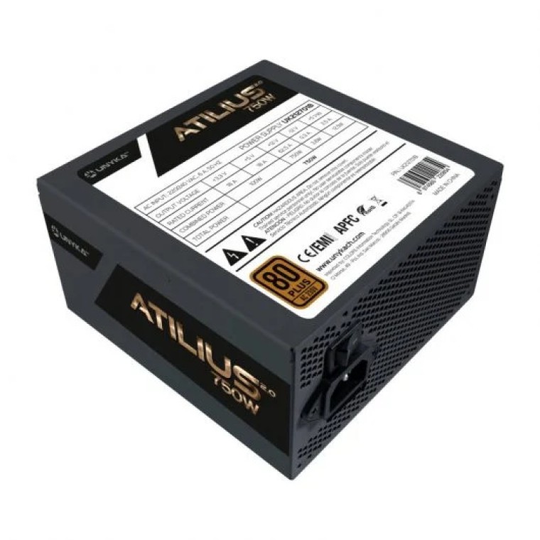 Abysm Atilius 2.0 Black 750W 80 Plus Bronze