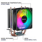Ventilador CPU Refrigeración Aire Unykach Socket Intel AMD 90mm Unycool H20 ARGB 7 Aspas PWM ARGB Ventilador CPU Refrigeración Aire Unykach Socket Intel AMD 90mm Unycool H20 ARGB 7 Aspas PWM ARGB