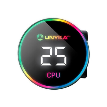 UNYKAch AquaStorm 240 Kit de Refrigeración Líquida 240mm con Display de Temperatura CPU Negro UNYKAch AquaStorm 240 Kit de Refrigeración Líquida 240mm con Display de Temperatura CPU Negro