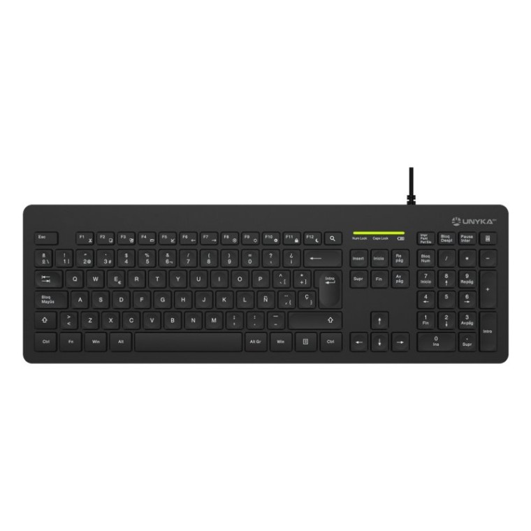 UNYKAch MK211 PRO Slim Kit Teclado + Ratón Ultradelgados y Ergonómicos