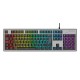 UNYKAch NOVA K244 Teclado Gaming con Retroiluminación RGB