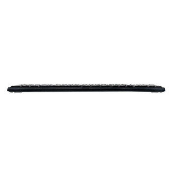 Teclado de membrana Negro Layout Español con ratón óptico 1200 DPI USB Kit oficina
