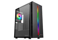Torre PC UNYKAch Armor Lumina Cristal Templado USB 3.2 Negra