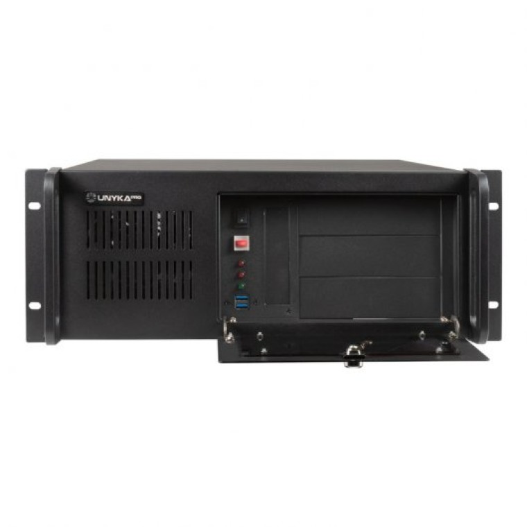 UNYKAch UK4229 EVO Caja Rack ATX 19" 4U USB 3.0 Negra Sin Fuente