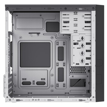 Torre PC Caja Micro ATX UNYKAch AERO C12 V2 USB 3.0/Type-C Audio HD Negro 2,4kg