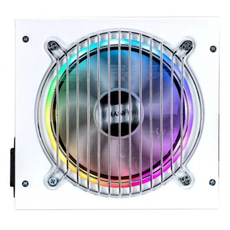 UNYKAch Atilius RGB Fuente de Alimentación 650W Eficiencia 90% Full Modular Blanca