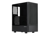 Torre PC Caja UNYKAch Aero C35 ATX/Micro ATX/ITX Panel de Cristal Templado Negra con Fuente 500 W