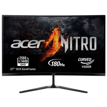 Monitor Acer Gaming Nitro ED270U S3 27" LED VA QHD 180Hz 1ms FreeSync Premium Curva