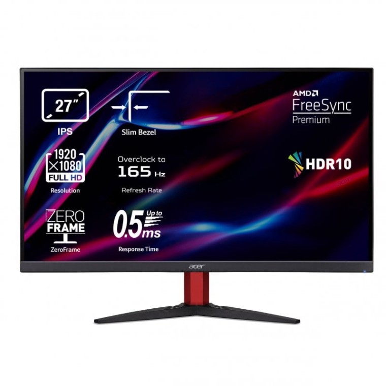 Acer Nitro KG2 KG272 S 27" LED IPS FullHD 165Hz FreeSync Premium