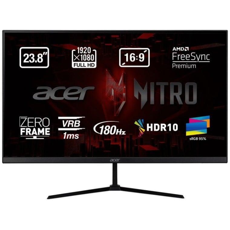 Acer Nitro QG240YS3 23.8" LED FullHD 180Hz FreeSync Premium