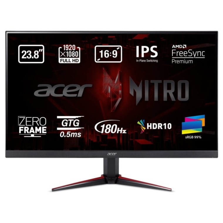 Acer Nitro VG240Y S3 23.8" LED FullHD 180Hz FreeSync Premium