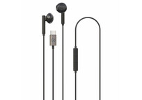 Celly UP1100 Auriculares Estéreo con Cable USB-C Negro