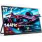 Monitor portátil UPERFECT 17,3" Full HD 144Hz FreeSync USB-C VESA Altavoces Soporte 180°