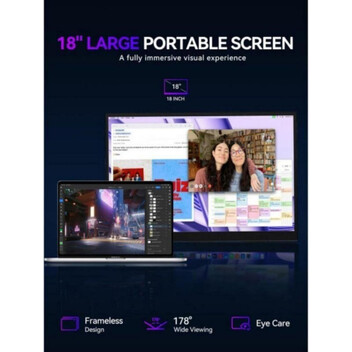 Monitor Uperfect UP182144 18" IPS Mate WQXGA 144Hz FreeSync