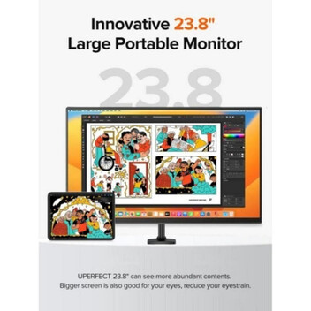 Monitor Uperfect UP238120Z 23.8" IPS Full HD 120Hz FreeSync HDR USB-C
