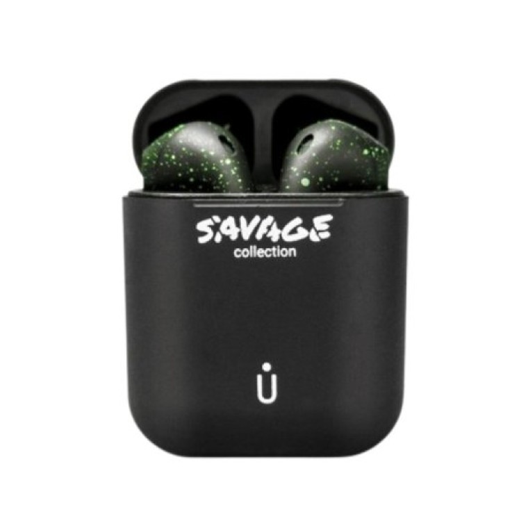 Universal Blue 3001/SV Savage Hit Sound Auriculares Inalámbricos con Estuche de Carga