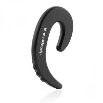 InnovaGoods Ceaser Auricular Monoaural Inalámbrico Negro InnovaGoods Ceaser Auricular Monoaural Inalámbrico Negro