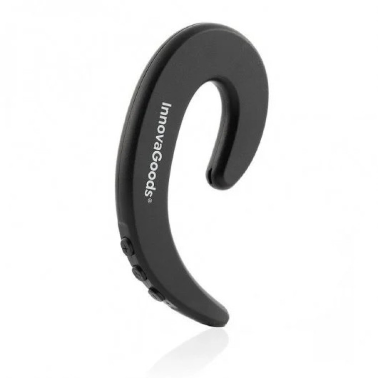 InnovaGoods Ceaser Auricular Monoaural Inalámbrico Negro