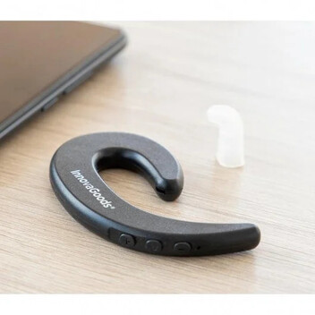 InnovaGoods Ceaser Auricular Monoaural Inalámbrico Negro InnovaGoods Ceaser Auricular Monoaural Inalámbrico Negro