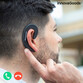 InnovaGoods Ceaser Auricular Monoaural Inalámbrico Negro InnovaGoods Ceaser Auricular Monoaural Inalámbrico Negro