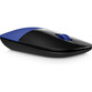 HP Z3700 Ratón Óptico Inalámbrico Azul