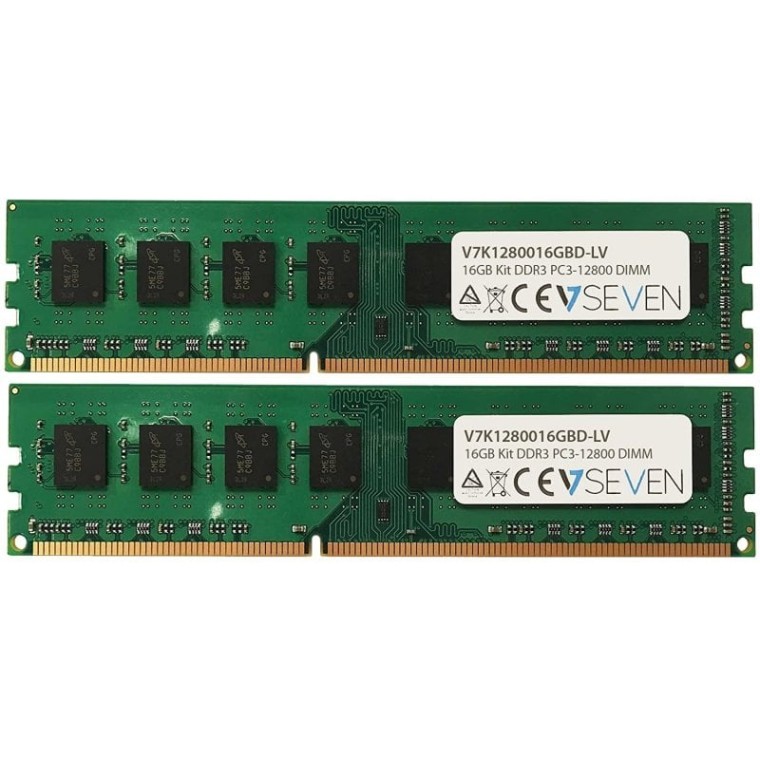 V7 DDR3 1600MHz PC3L-12800 16GB 2x8GB CL11