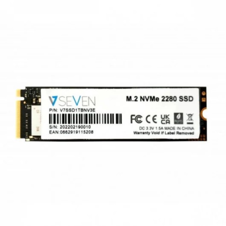 V7 V7SSD1TBNV3E 256GB SSD 2.5" M.2 3D TLC NVMe PCIe