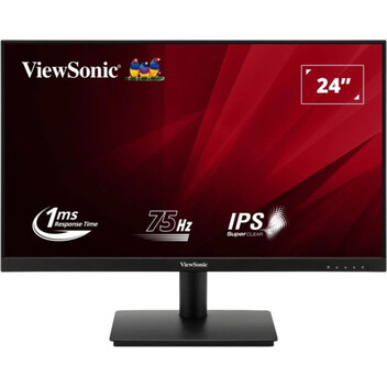 Monitor Viewsonic 23,8″ 1080p 75Hz IPS Flicker Free VESA Antirreflejo Monitor Viewsonic 23,8″ 1080p 75Hz IPS Flicker Free VESA Antirreflejo