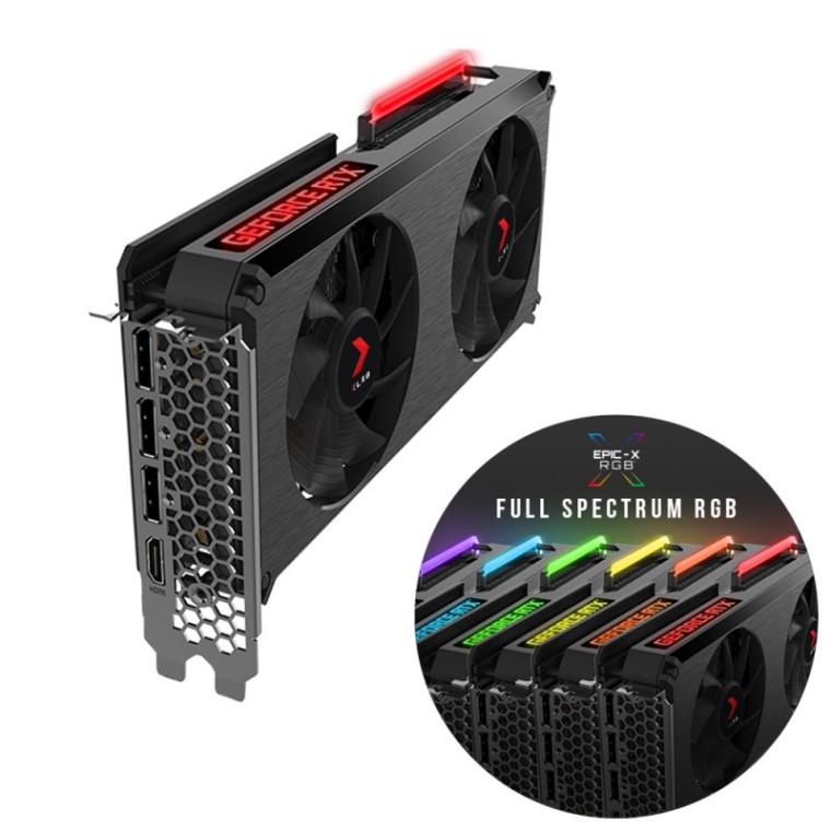 PNY GeForce RTX 3060 XLR8 Gaming REVEL EPIC-X RGB Edition 12GB GDDR6