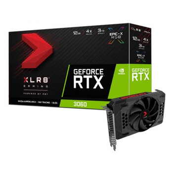 PNY GeForce RTX 3060 XLR8 Gaming REVEL EPIC-X RGB Single Fan 12GB GDDR6 PNY GeForce RTX 3060 XLR8 Gaming REVEL EPIC-X RGB Single Fan 12GB GDDR6