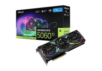 Tarjeta Gráfica PNY GeForce RTX 5060 Ti EPIC-X RGB Overclocked Triple Fan 16GB GDDR7 Reflex 2 RTX AI