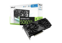 Tarjeta Gráfica PNY GeForce RTX 5060 Ti Overclocked Dual Fan 8GB GDDR7 Reflex 2 RTX AI DLSS4
