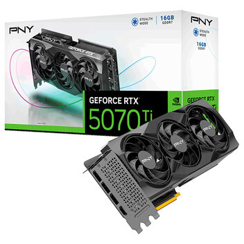 Tarjeta Gráfica PNY GeForce RTX 5070 Ti 16GB GDDR7 DLSS4 Tarjeta Gráfica PNY GeForce RTX 5070 Ti 16GB GDDR7 DLSS4