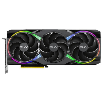Tarjeta Gráfica PNY GeForce RTX 5080 ARGB Overclocked Triple Fan 16GB GDDR7 Reflex 2 RTX AI DLSS4 Tarjeta Gráfica PNY GeForce RTX 5080 ARGB Overclocked Triple Fan 16GB GDDR7 Reflex 2 RTX AI DLSS4