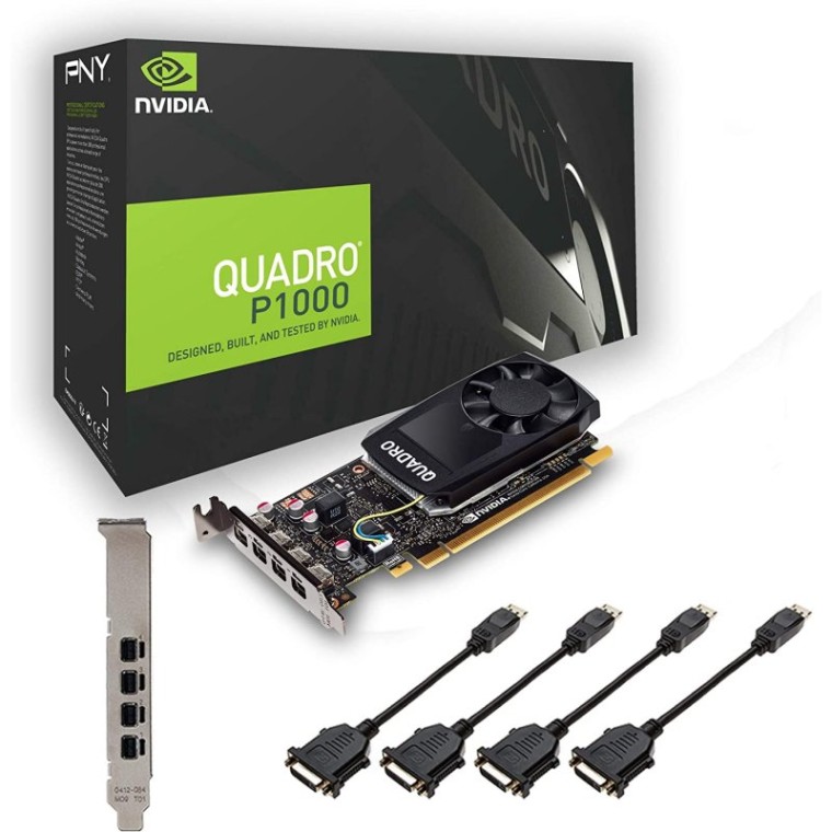 PNY Quadro P1000 DVI 4GB GDDR5