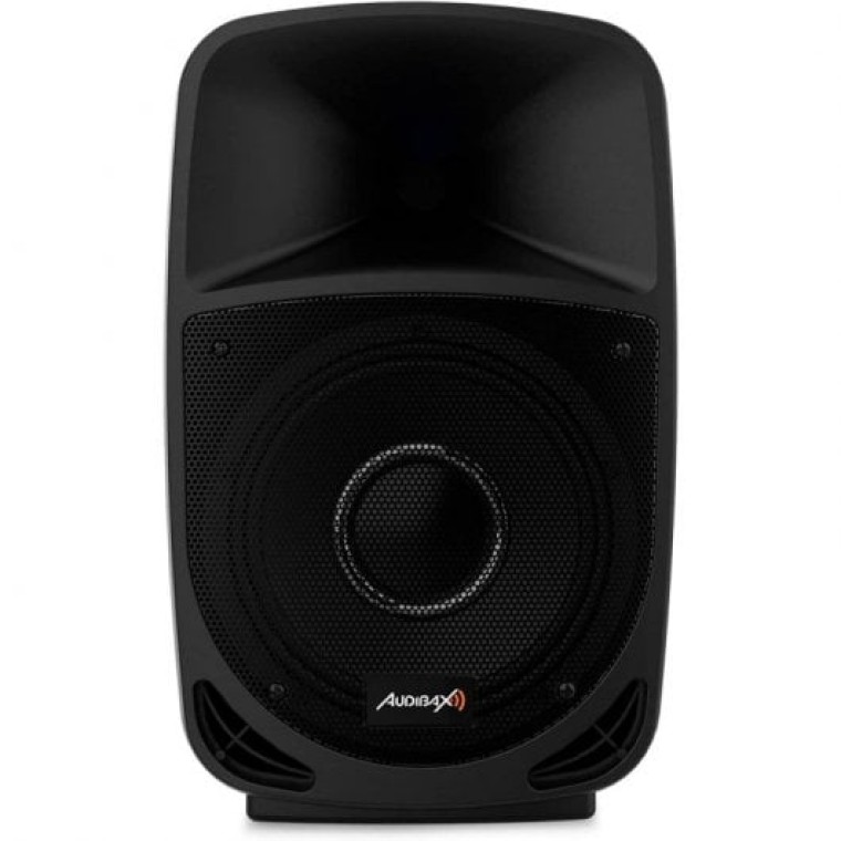 Audibax Vegas 12 Altavoz Profesional Bluetooth con Motor de Compresión y Efectos LED 12" 250W Negro