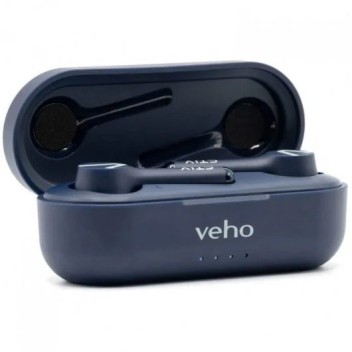Veho Stix True Wireless Auriculares Inalámbricos Azul Marino Veho Stix True Wireless Auriculares Inalámbricos Azul Marino