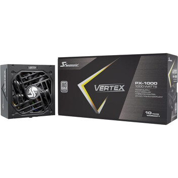 Fuente Alimentación Seasonic VERTEX PX-1000 PCIe 5.1 ATX 3.1 1000W 80 Plus Platinum Modular