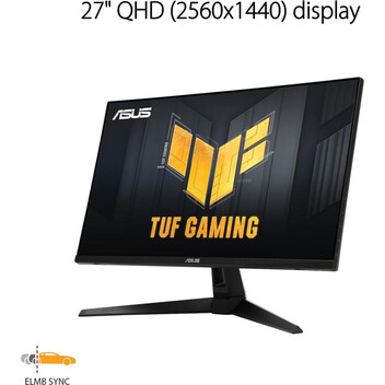ASUS TUF Gaming VG27AQ3A 27" LCD IPS QHD 180Hz FreeSync Premium ASUS TUF Gaming VG27AQ3A 27" LCD IPS QHD 180Hz FreeSync Premium