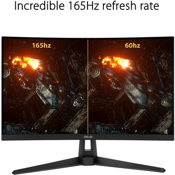 Asus TUF Gaming VG27VH1B 27" LED FullHD 165Hz FreeSync Premium Curva Asus TUF Gaming VG27VH1B 27" LED FullHD 165Hz FreeSync Premium Curva