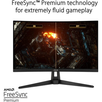 Asus TUF Gaming VG27VH1B 27" LED FullHD 165Hz FreeSync Premium Curva Asus TUF Gaming VG27VH1B 27" LED FullHD 165Hz FreeSync Premium Curva