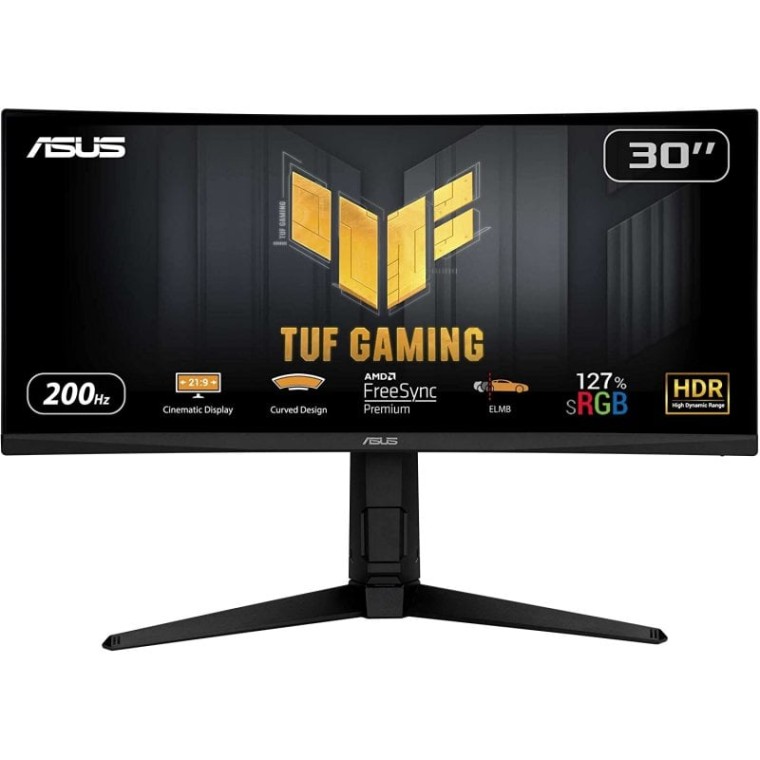 ASUS TUF Gaming VG30VQL1A 29.5" LED UltraWide FullHD 200Hz FreeSync Premium Curva