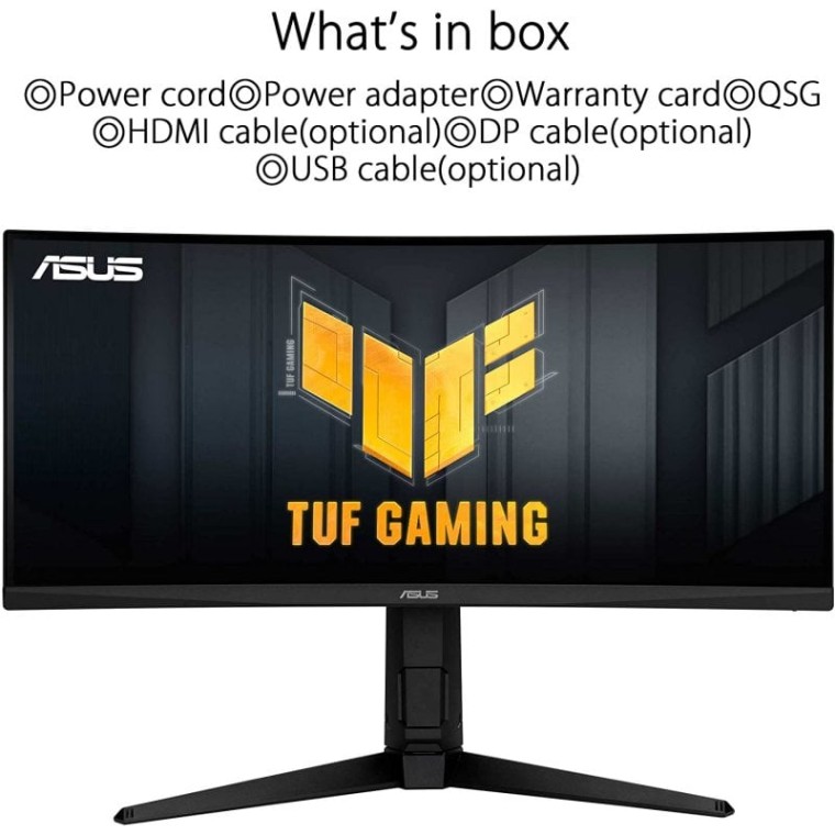 ASUS TUF Gaming VG30VQL1A 29.5" LED UltraWide FullHD 200Hz FreeSync Premium Curva