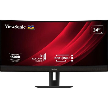 Monitor Viewsonic 34″ 3440x1440 100Hz VA Curvo FreeSync USB-C Altura Ajustable Monitor Viewsonic 34″ 3440x1440 100Hz VA Curvo FreeSync USB-C Altura Ajustable