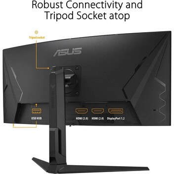 ASUS TUF Gaming VG34VQEL1A 34" LED UWQHD 100Hz FreeSync Curva ASUS TUF Gaming VG34VQEL1A 34" LED UWQHD 100Hz FreeSync Curva