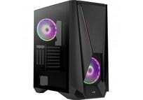 Aerocool Visor Cristal Templado USB 3.1 RGB Negra